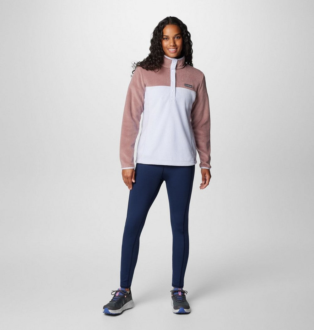 Women's Half-Snap Fleece Pullover - Navy