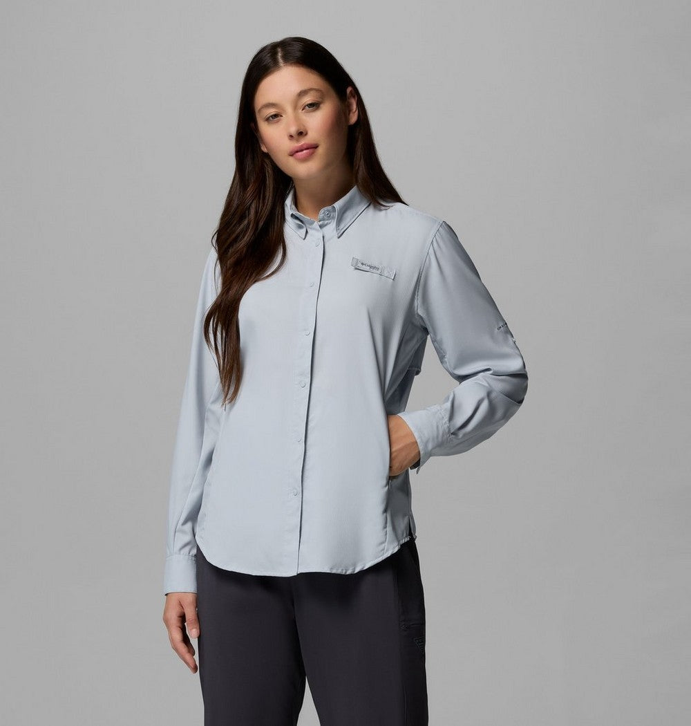 Women's Long Sleeve Fishing Shirt - Stone