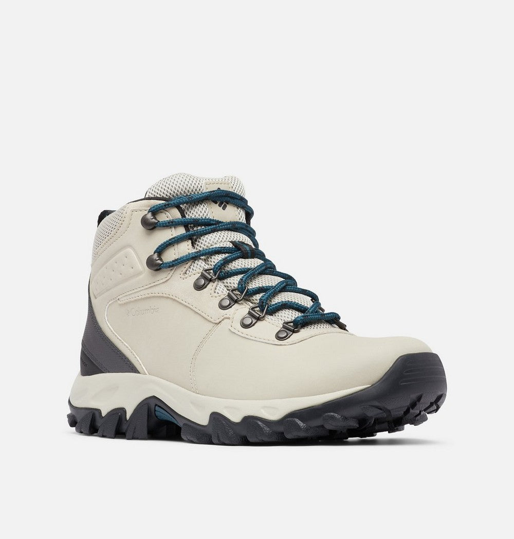 Men's Wide Waterproof Hiking Boot - Tan Blue
