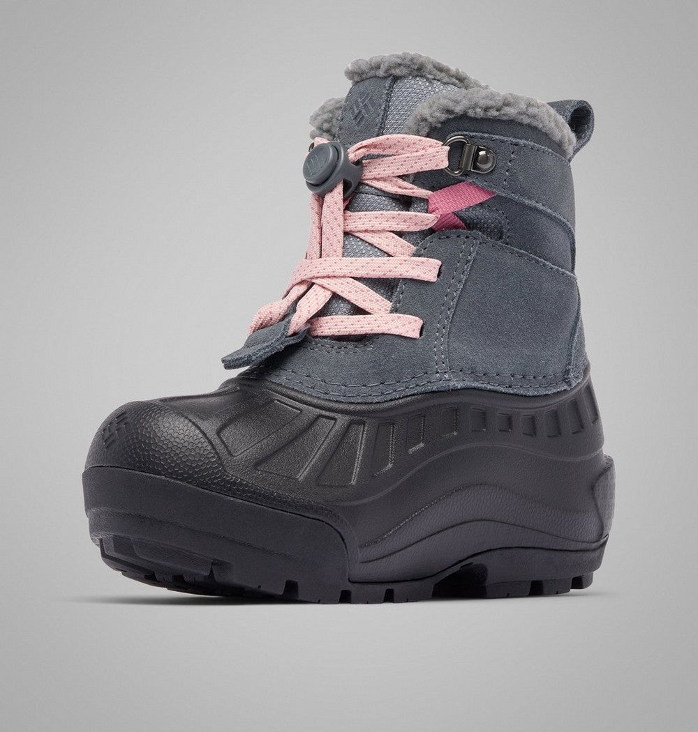 Little Kids' Waterproof Insulated Snow Boot - Black