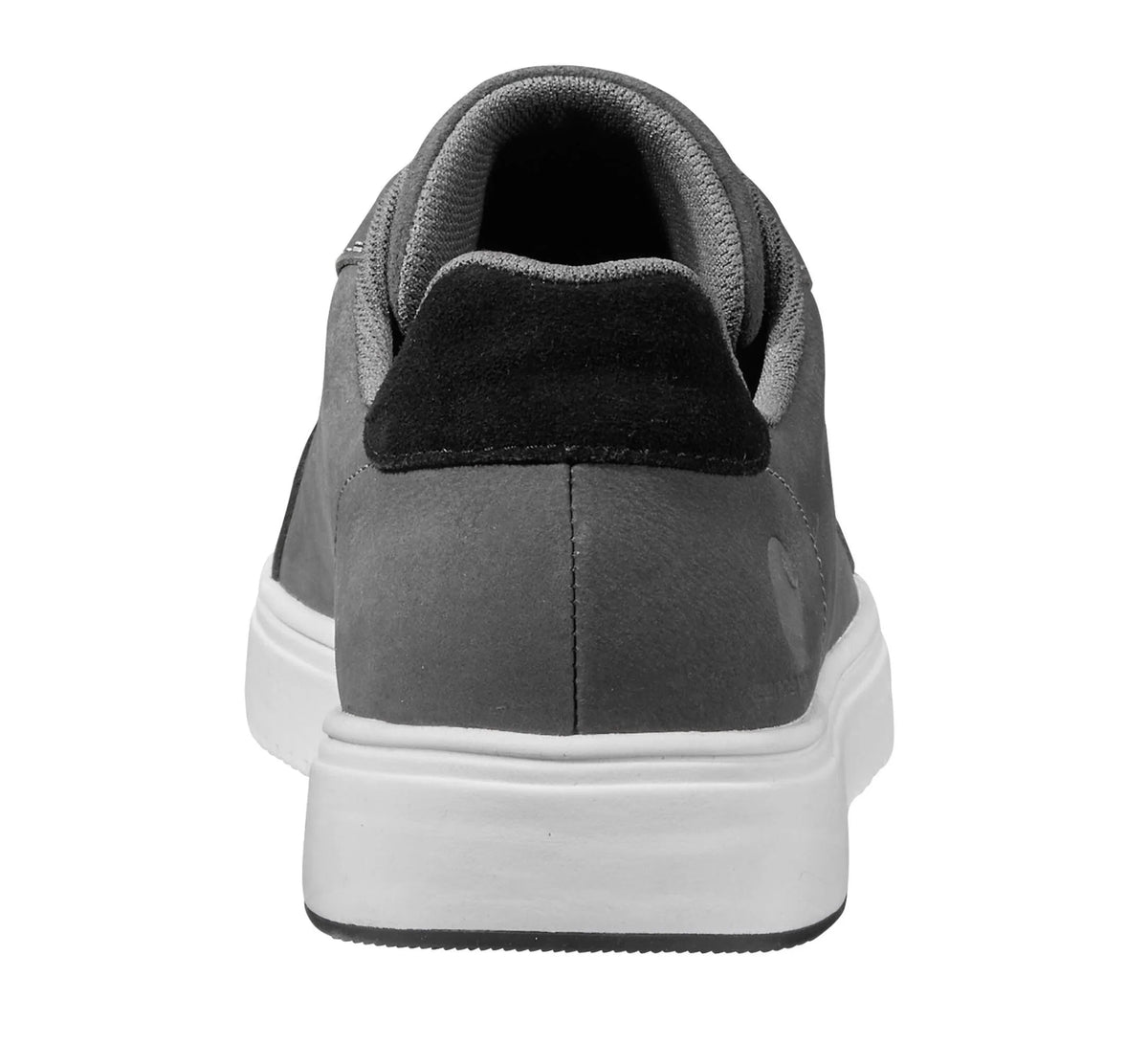 Women's Leather Low Top Work Sneakers - Gray