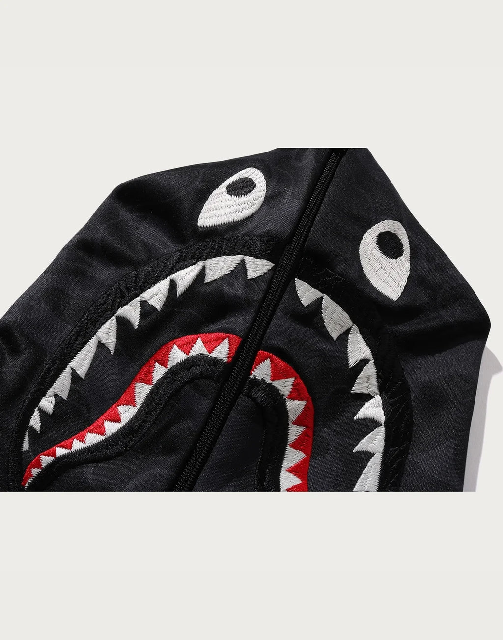 Men's Relaxed Cotton Zip Hoodie - Black