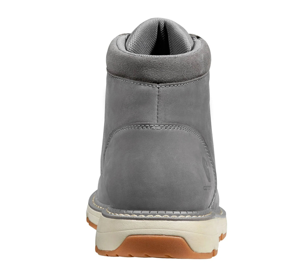 Moc Toe Wedge Work Boot - Gray