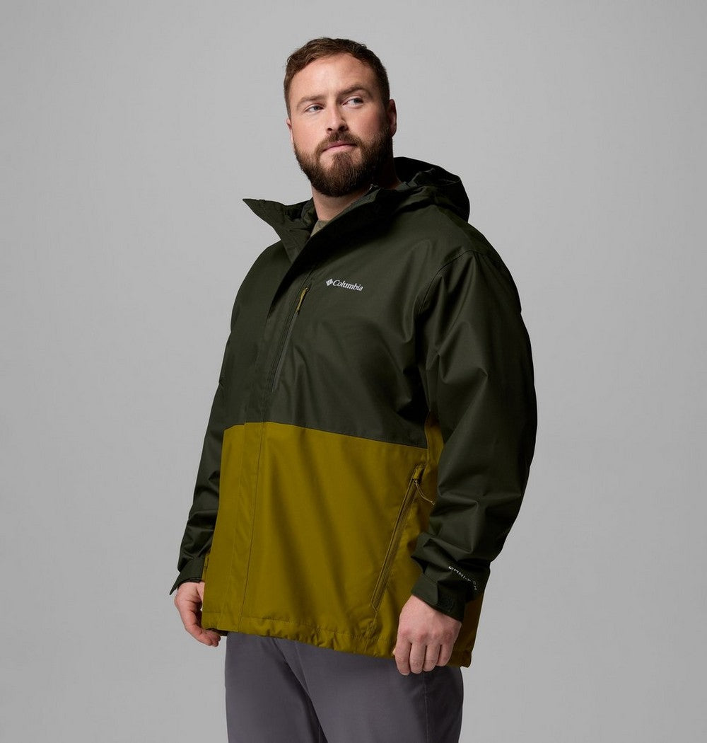 Men's Big Waterproof Rain Jacket - Red
