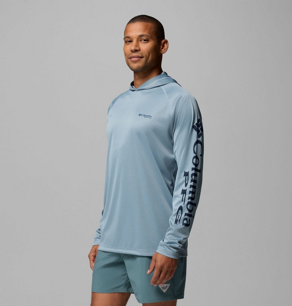 Men's Long-Sleeve Sun Hoodie - Gray