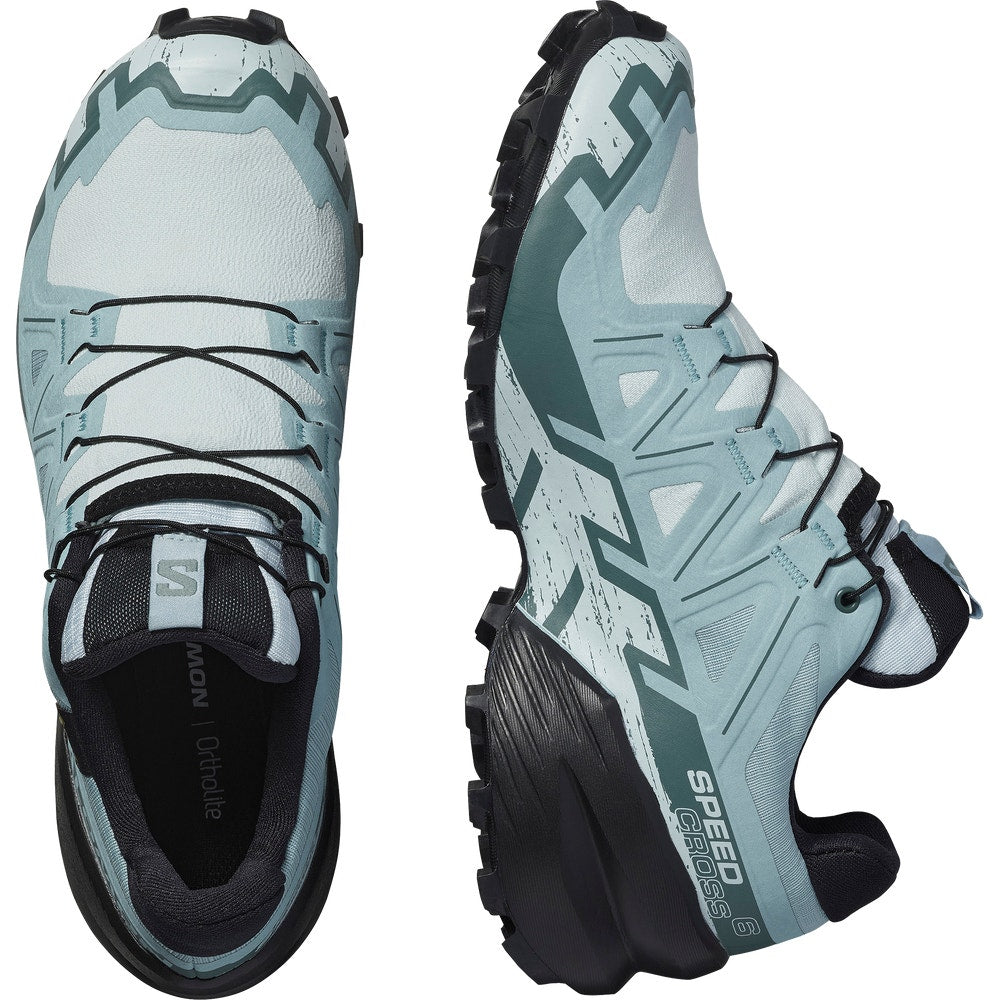Women's Waterproof Trail Running Shoes - Green