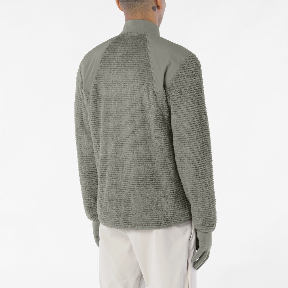 Men's Insulated Half-Zip Fleece - Black