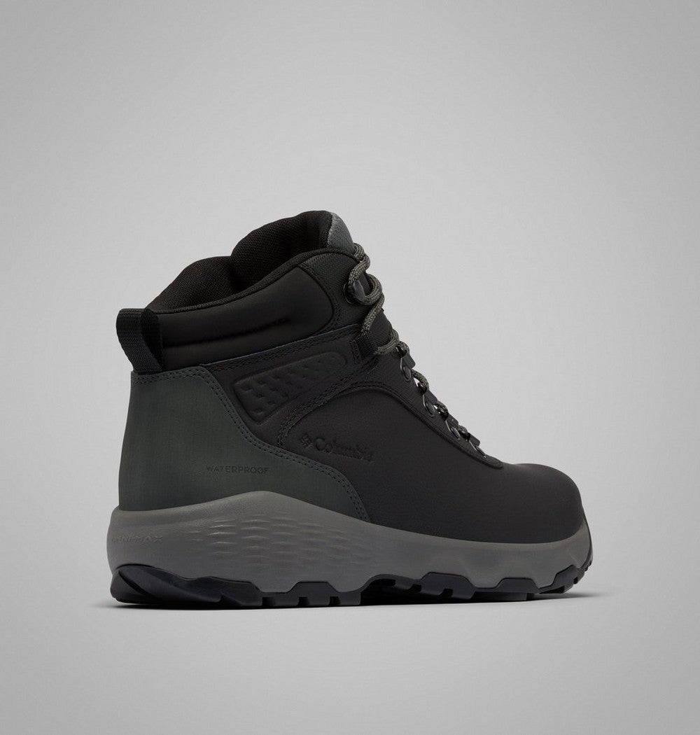 Men's Waterproof Leather Hiking Boot - Black
