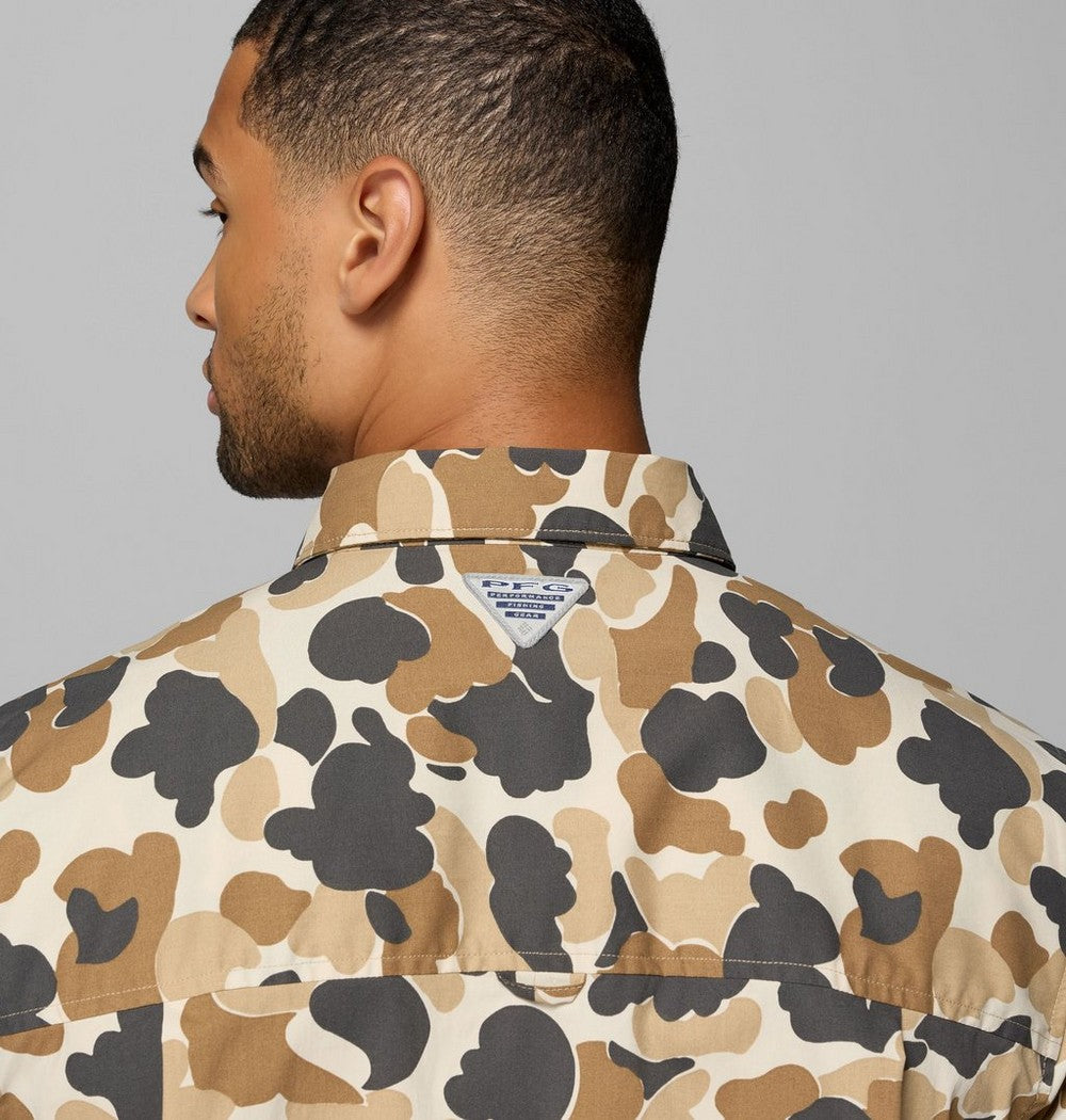 Men's Printed Short Sleeve Fishing Shirt
