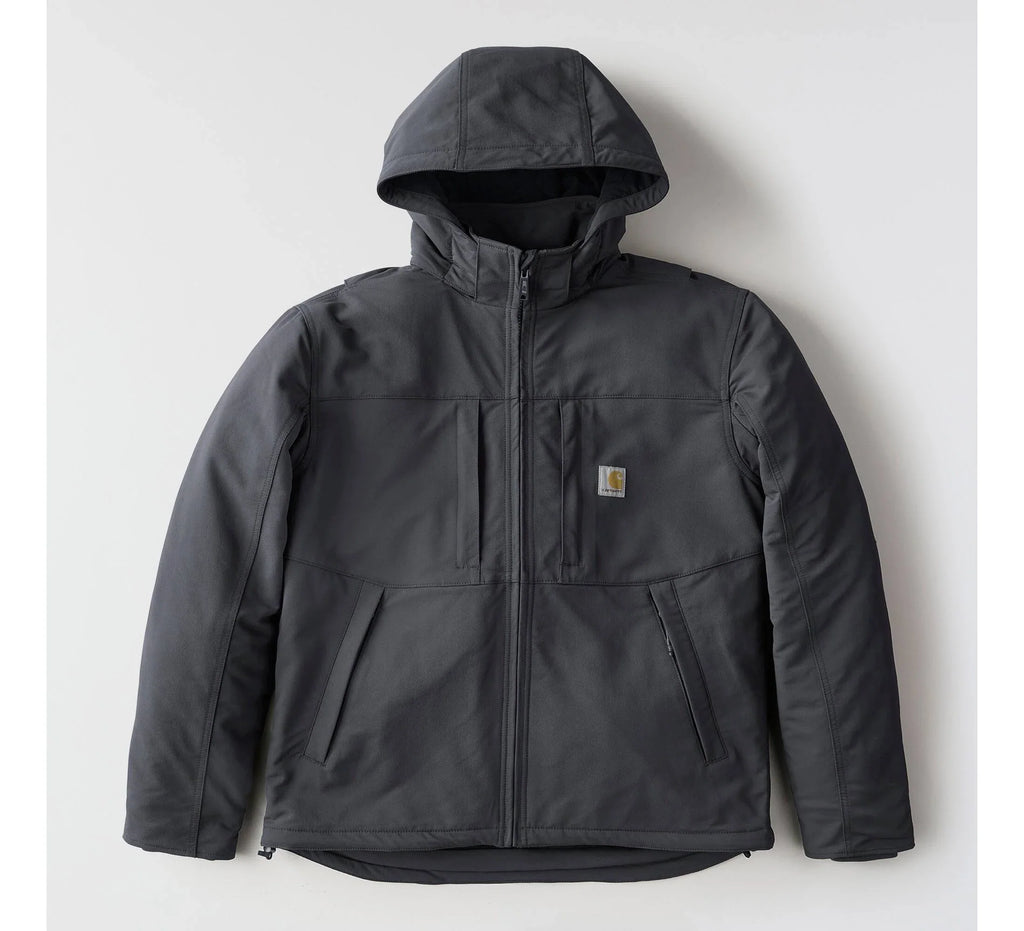 Men's Insulated Stretch Work Jacket - Gray