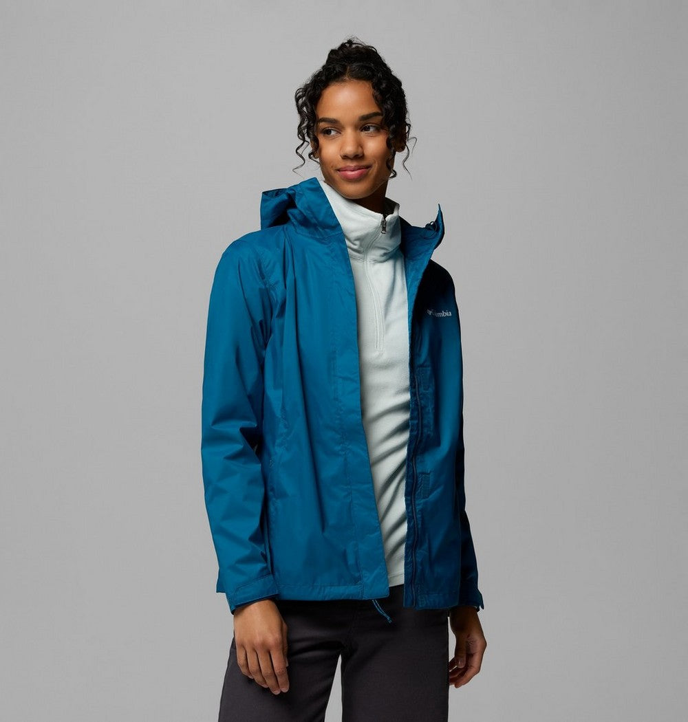 Women's Packable Rain Jacket - Fig