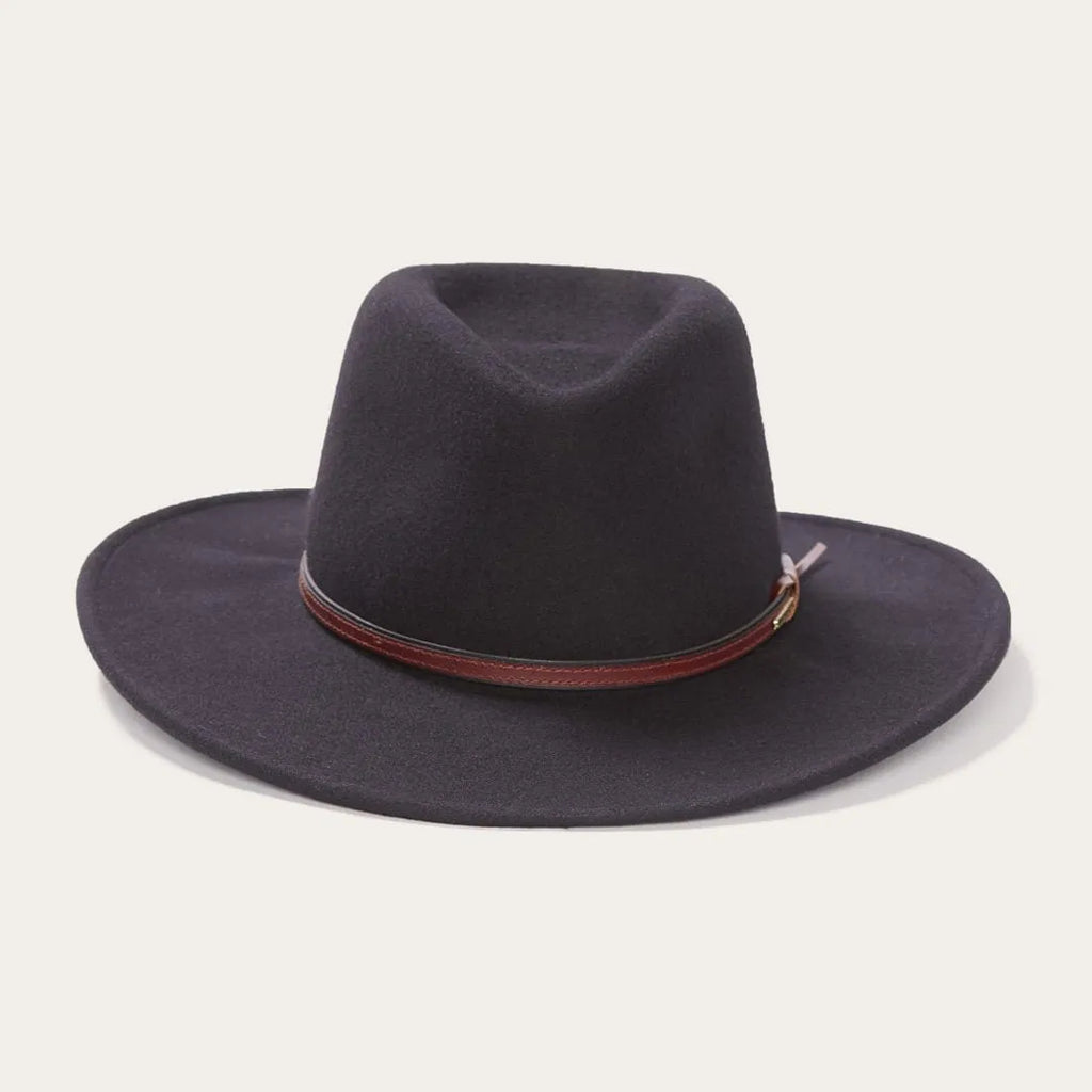 Bozeman Outdoor Wool Hat - Black Color