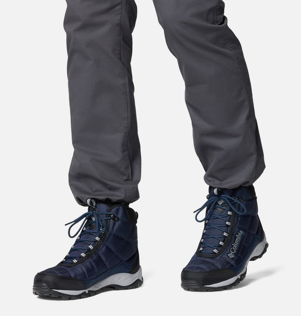 Men's Wide Insulated Winter Boot - Navy Grey