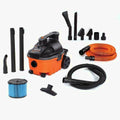 4 Gal. 5.0-Peak Portable Wet/Dry Vac With Premium Auto Detailing Kit