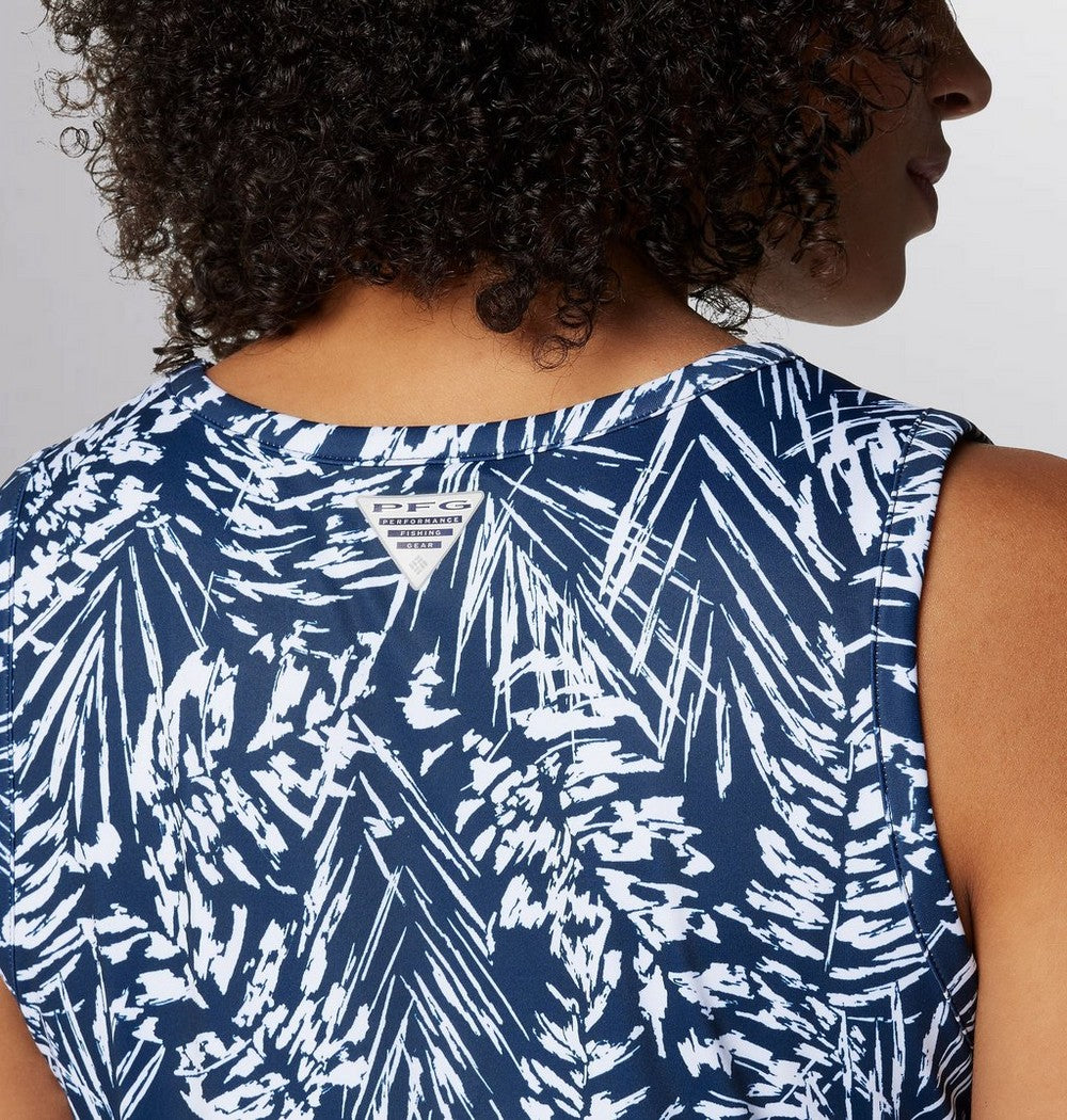 Women's UPF 50 Tank Dress - Gray Print