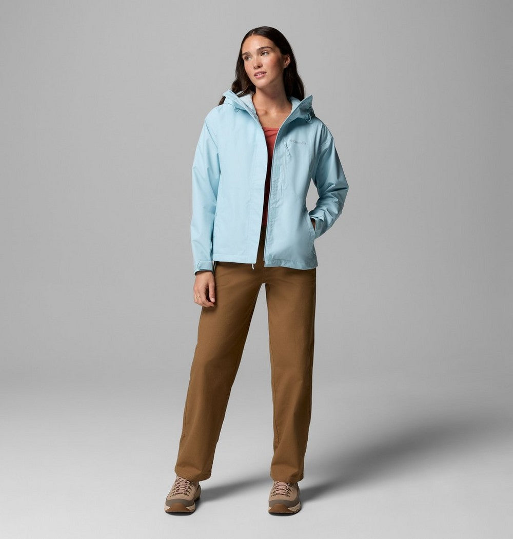 Women's Waterproof Rain Jacket - Coral