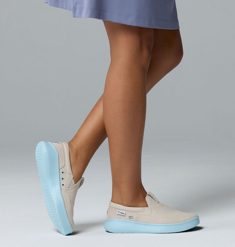 Women's Canvas Deck Shoe - Tan