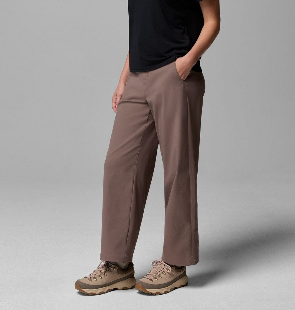 Women's Stretch Wide-Leg Pants - Green