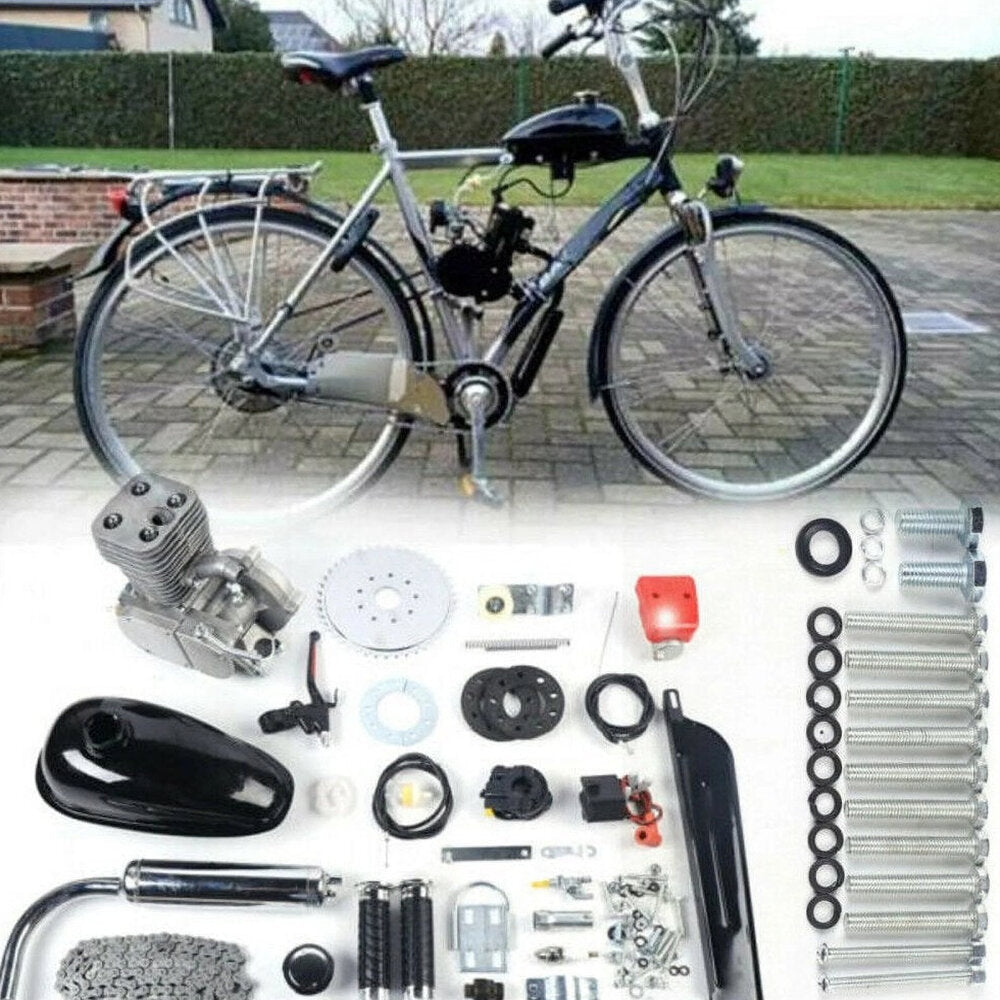 100cc Bicycle Gasoline Engine Kit 2 Stroke Air-Cooling CDI Ignition