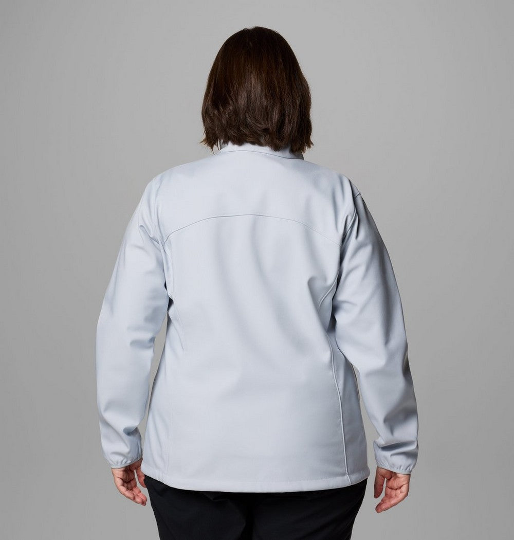 Women's Plus Size Softshell Jacket - Blue