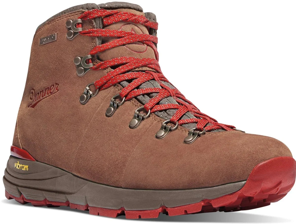 Women's Waterproof Hiking Boot - Brown Red