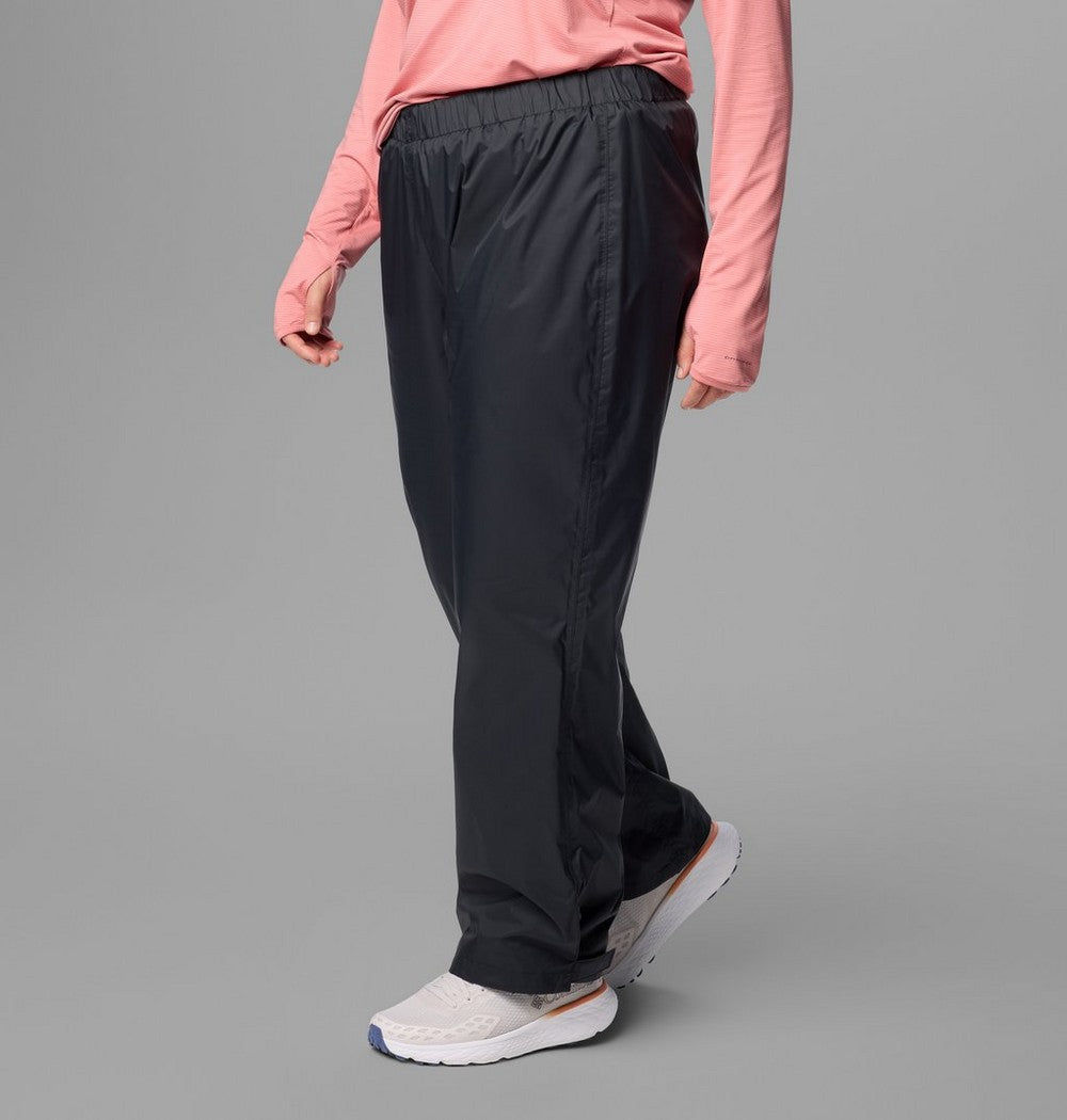 Women's Plus Waterproof Rain Pants - Black