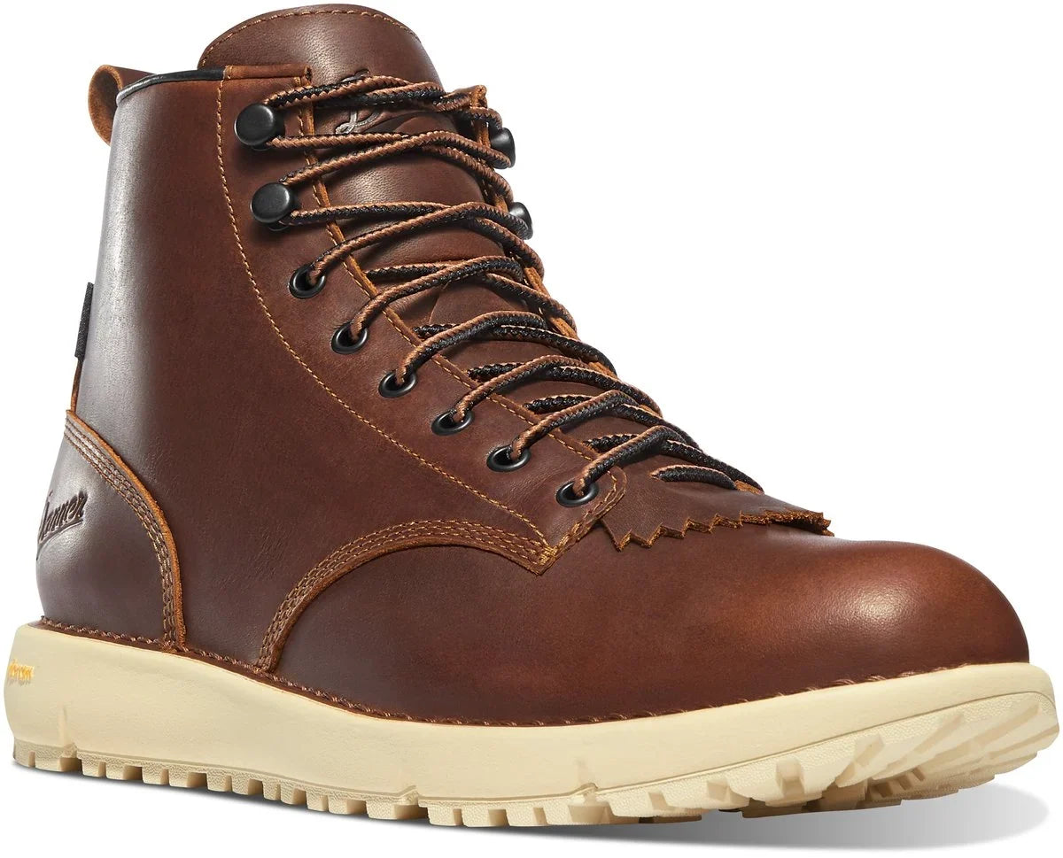 Men's 6-Inch Waterproof Leather Boot - Brown