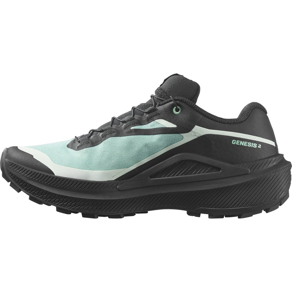 Women's Waterproof Trail Running Shoes - Green