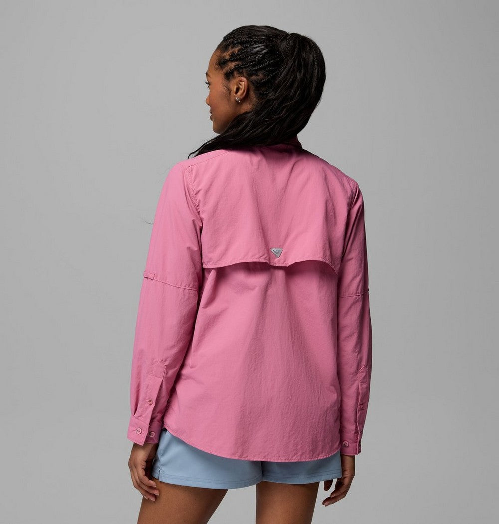 Women's Long Sleeve Fishing Shirt - Pink