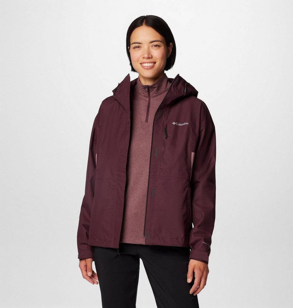 Women's Waterproof Rain Jacket - Coral