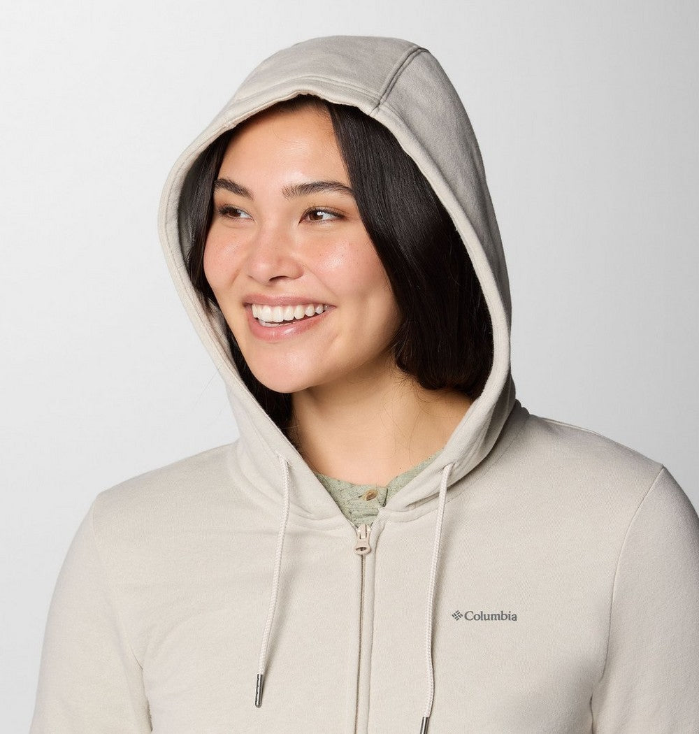 Women's Long Full-Zip Hoodie - Blue