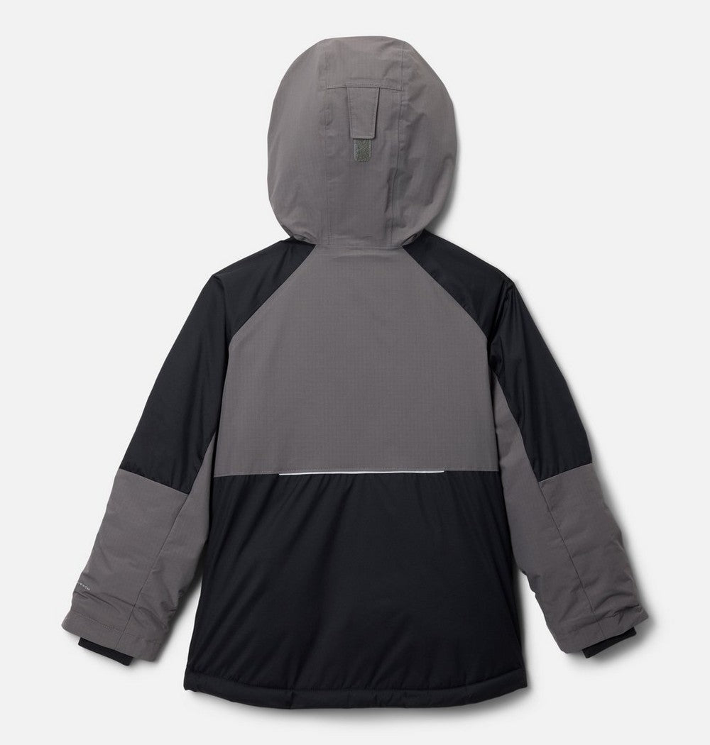 Boys' Waterproof Insulated Ski Jacket - Black