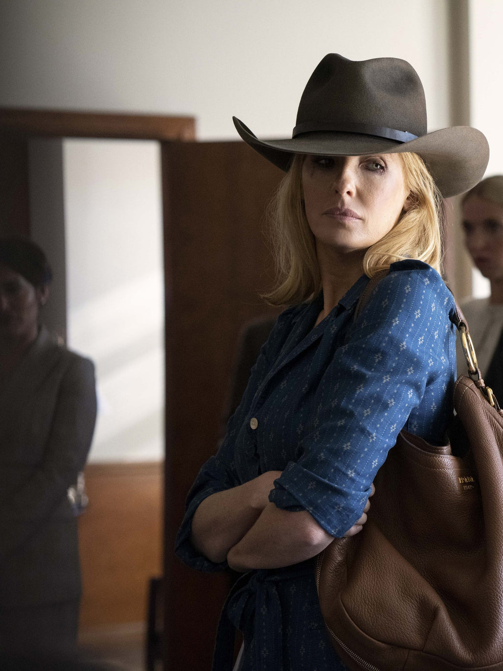 Beth Dutton's Low Gus Crown Olive Cowboy Hat