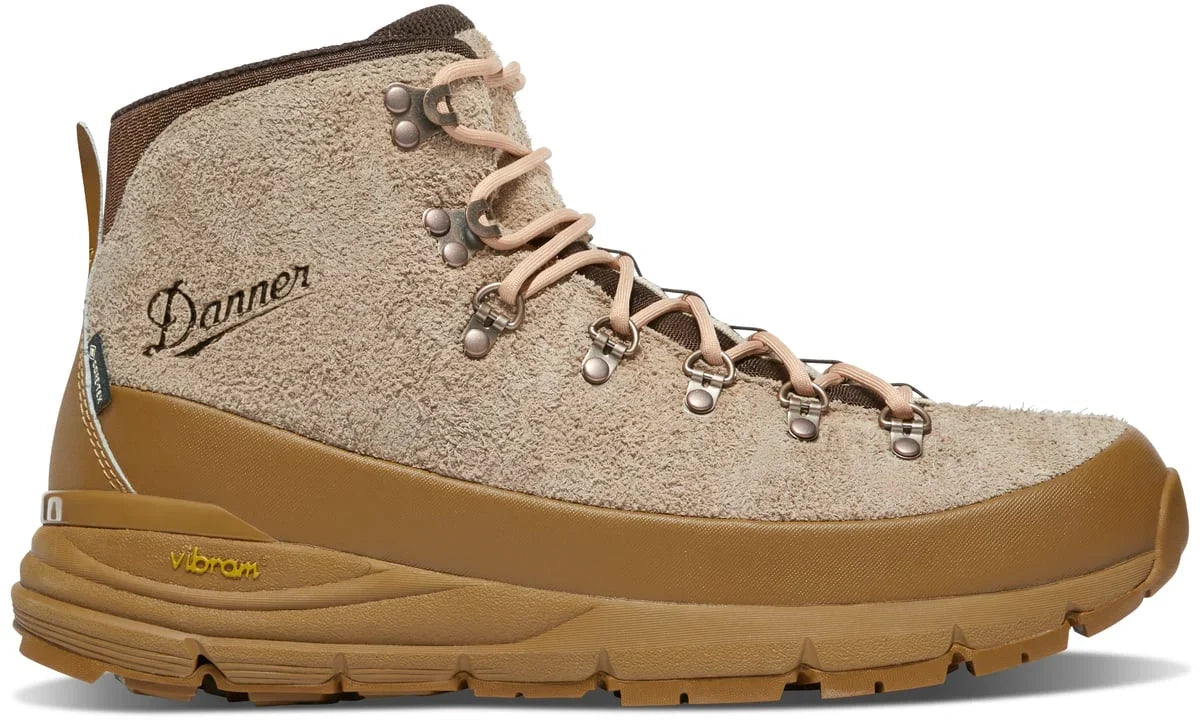 Waterproof Suede Hiking Boot - Almond