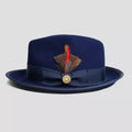 Trilby Fedora - Navy