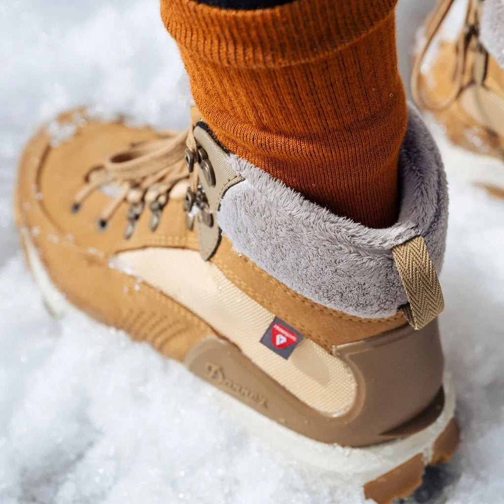 Women's Insulated Waterproof Hiking Boot - Bone Brown