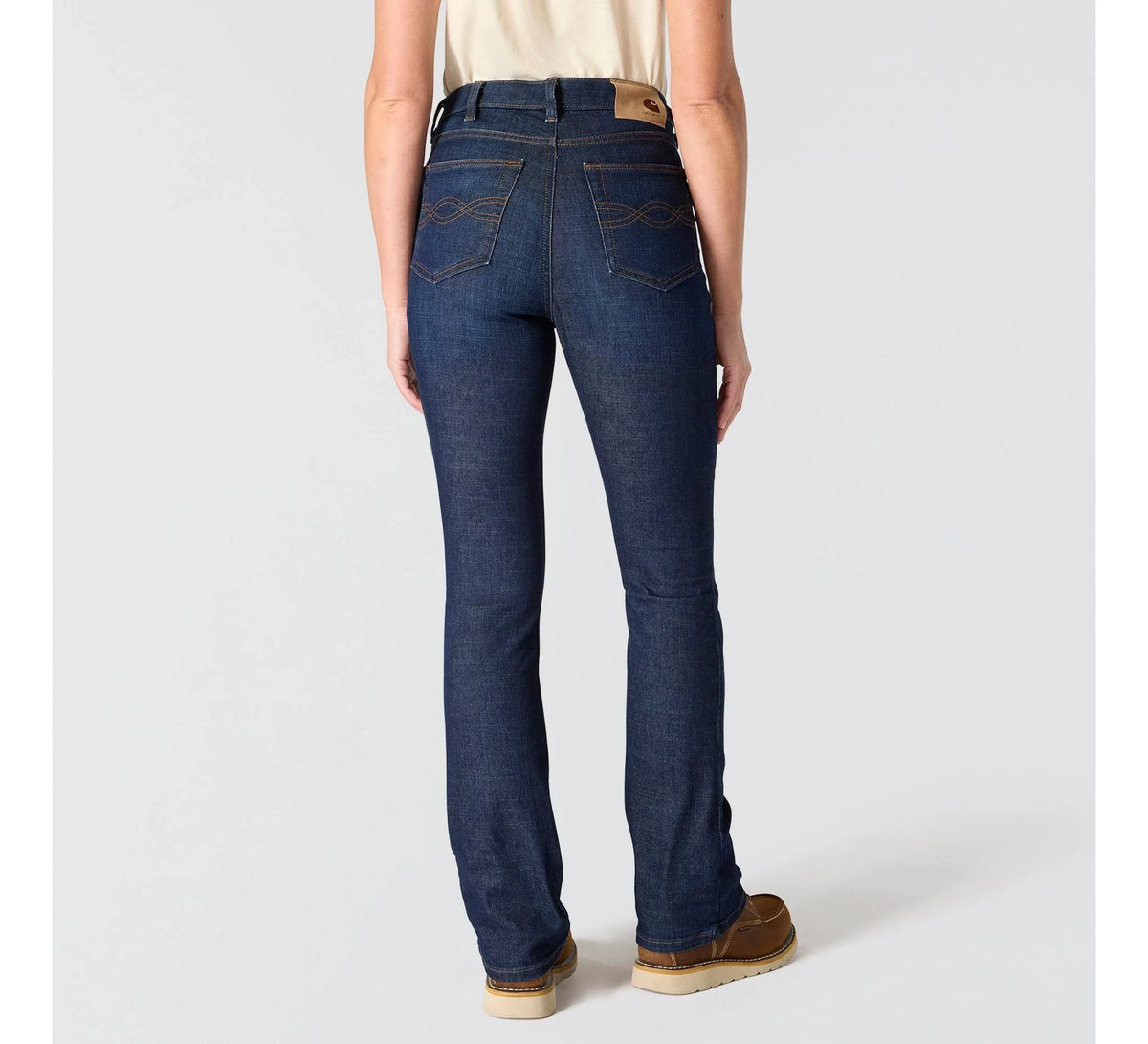 Women's High-Rise Bootcut Stretch Jeans - Downpour