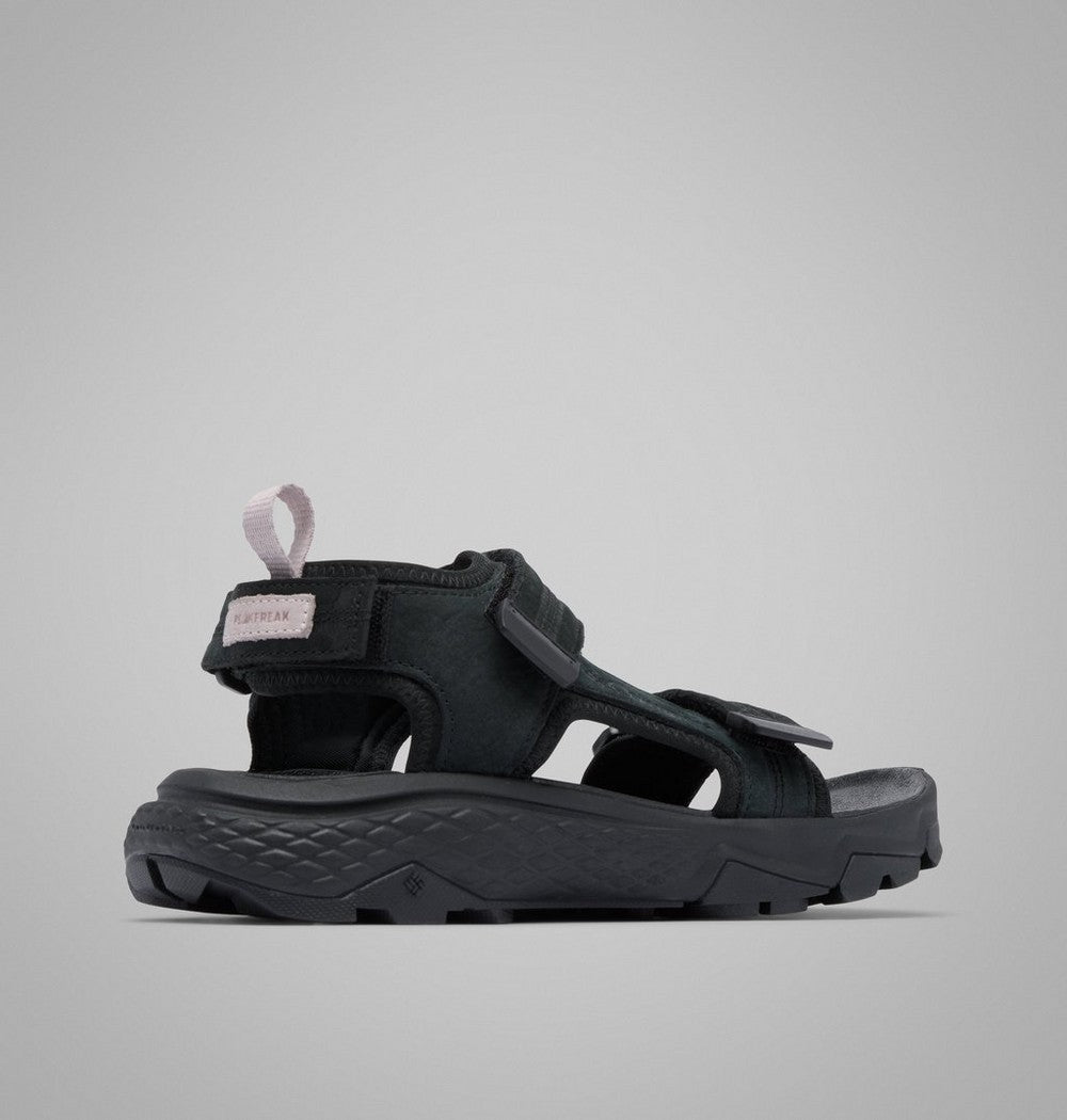 Women's Adjustable Nubuck Hiking Sandal - Black