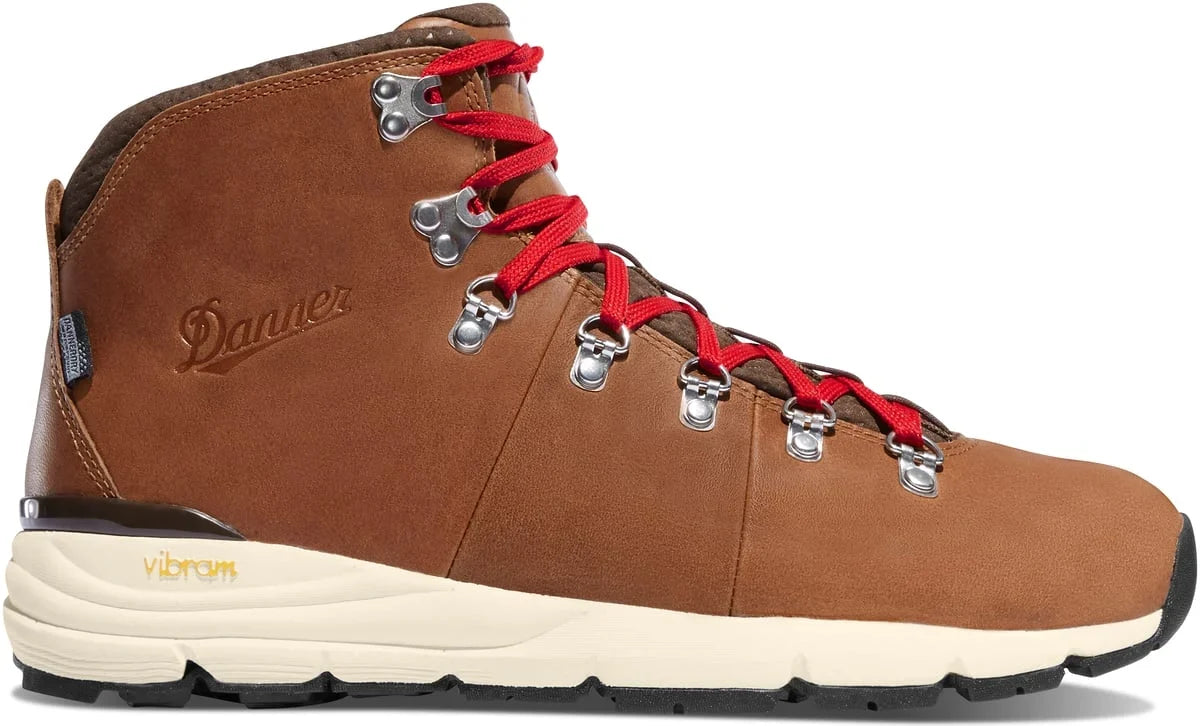 Waterproof Leather Hiking Boot - Saddle Tan