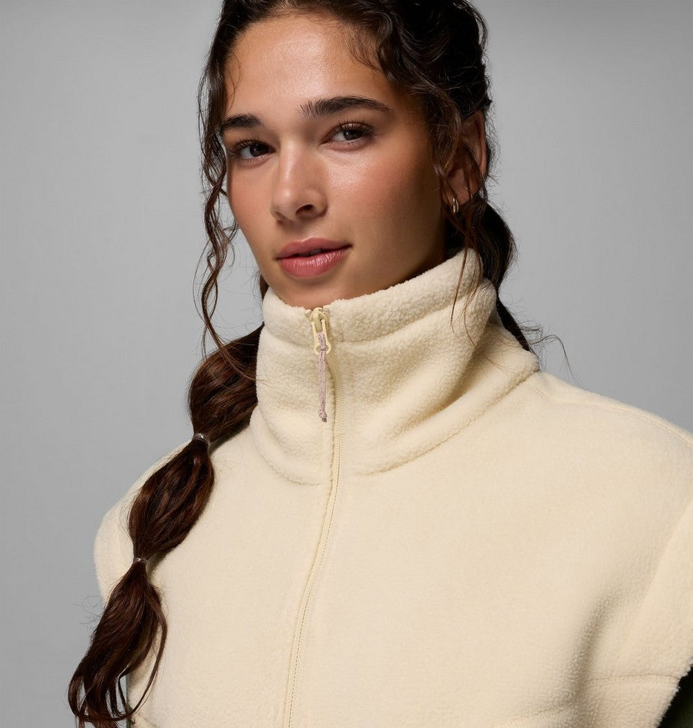 Women's Relaxed Fleece Vest - Blue