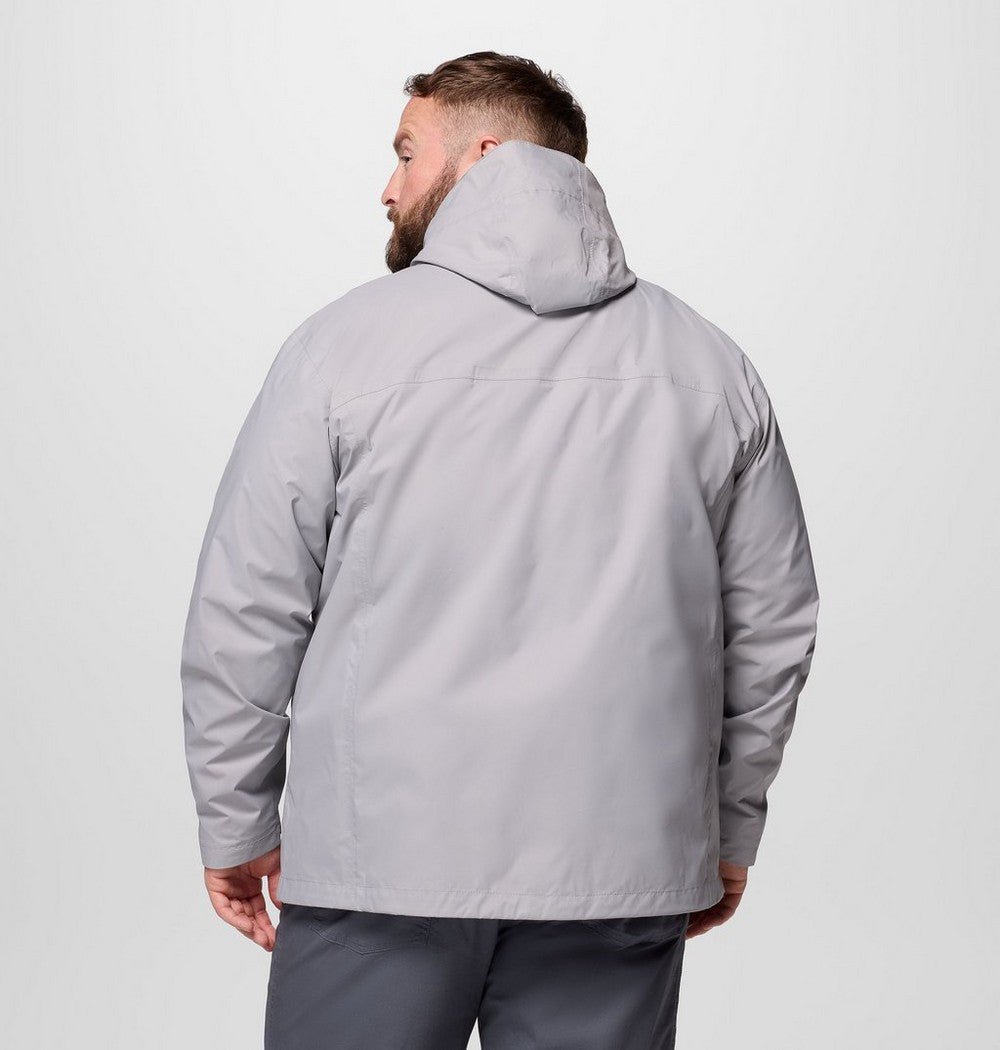 Men's Big Seam-Sealed Rain Jacket - Blue