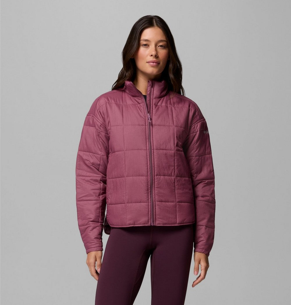 Women's Packable Quilted Jacket - Mauve