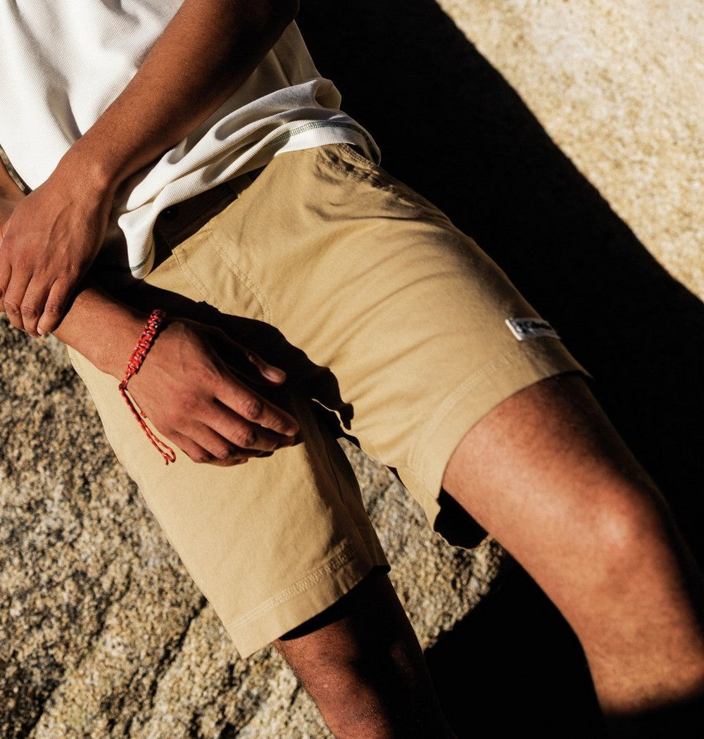 Men's Stretch Twill Shorts - Beige