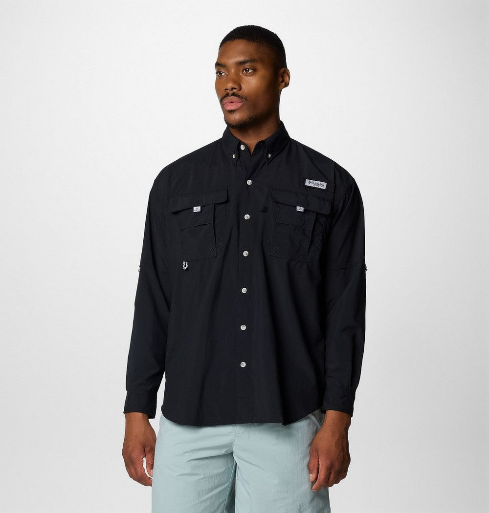 Men's Tall Long-Sleeve Vented Fishing Shirt - Gray