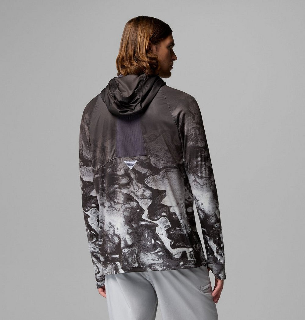 Men's Ventilated UPF 50 Sun Hoodie - Teal