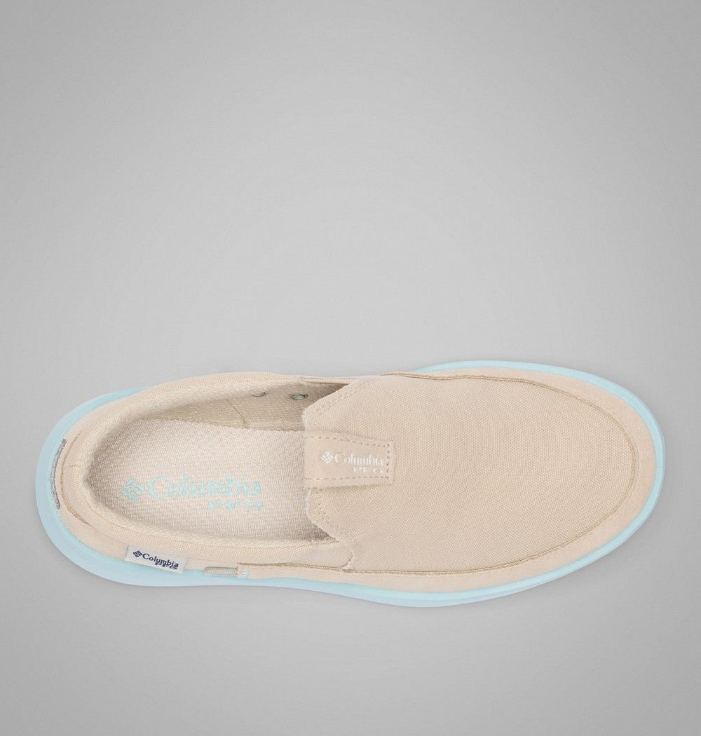 Women's Canvas Deck Shoe - Tan