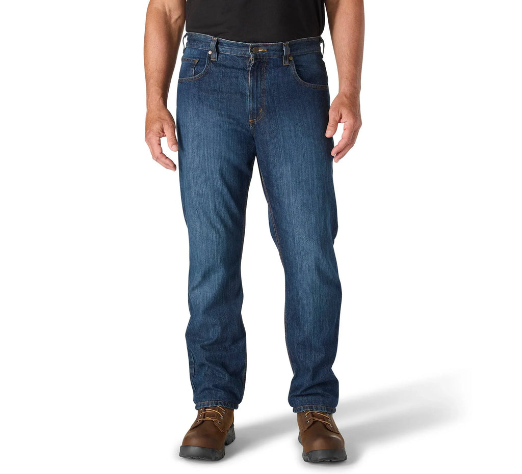 Men's Relaxed Straight Work Jeans - Deep Creek