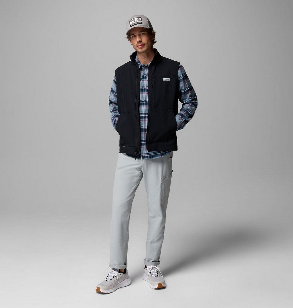 Men's Water-Repellent Stretch Vest - Gray