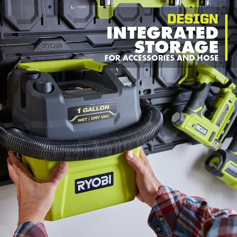 18V 1-Gallon Cordless Wet/Dry Vacuum