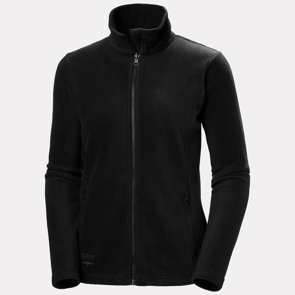 Women's Full-Zip Fleece Work Jacket - Navy